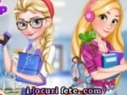 Elsa si Rapunzel Colege la Scoala