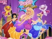 Printesele Disney impreuna cu printesa Barbie