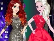 Elsa și Ariel 2 Stiluri diferite