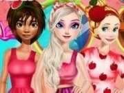 Moana, Elsa și Rapunzel moda Fructe de vara