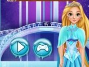 Rapunzel in Regatul de Gheata a lui Elsa