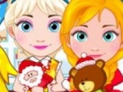 Elsa si Anna Baby de Craciun