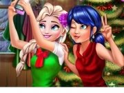 Selfie cu Elsa si Buburuza Miraculoasa