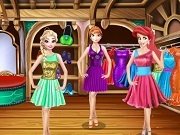 Moda cu Anna, Elsa si Ariel