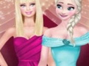 Super Modele Elsa si Barbie