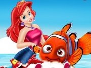 Sirena Ariel si Nemo