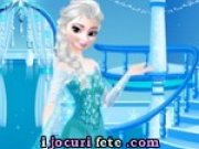 Elsa se pregateste de petrecere