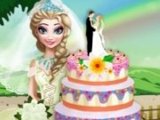 Tort de nunta cu Elsa