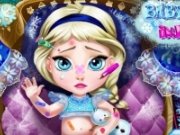 Baby Elsa la doctor